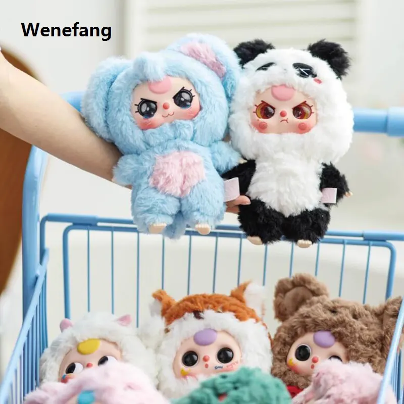 Wenefang Baby Three Year Old Third Generation Cute Plush Trendy 【2025 Version】 Play Blind Box Handmade Babytree V3 Doll Birthday Gift