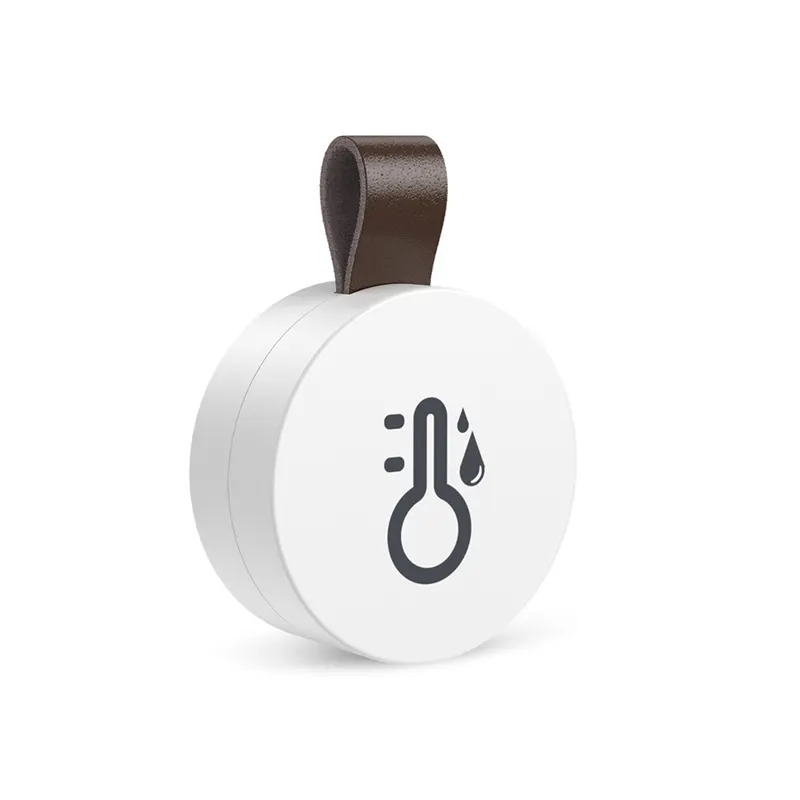 1 Piece Thermometer Hygrometer Wireless Bluetooth Outdoor Thermometer Smart Home Temperature and Humidity Sensor White