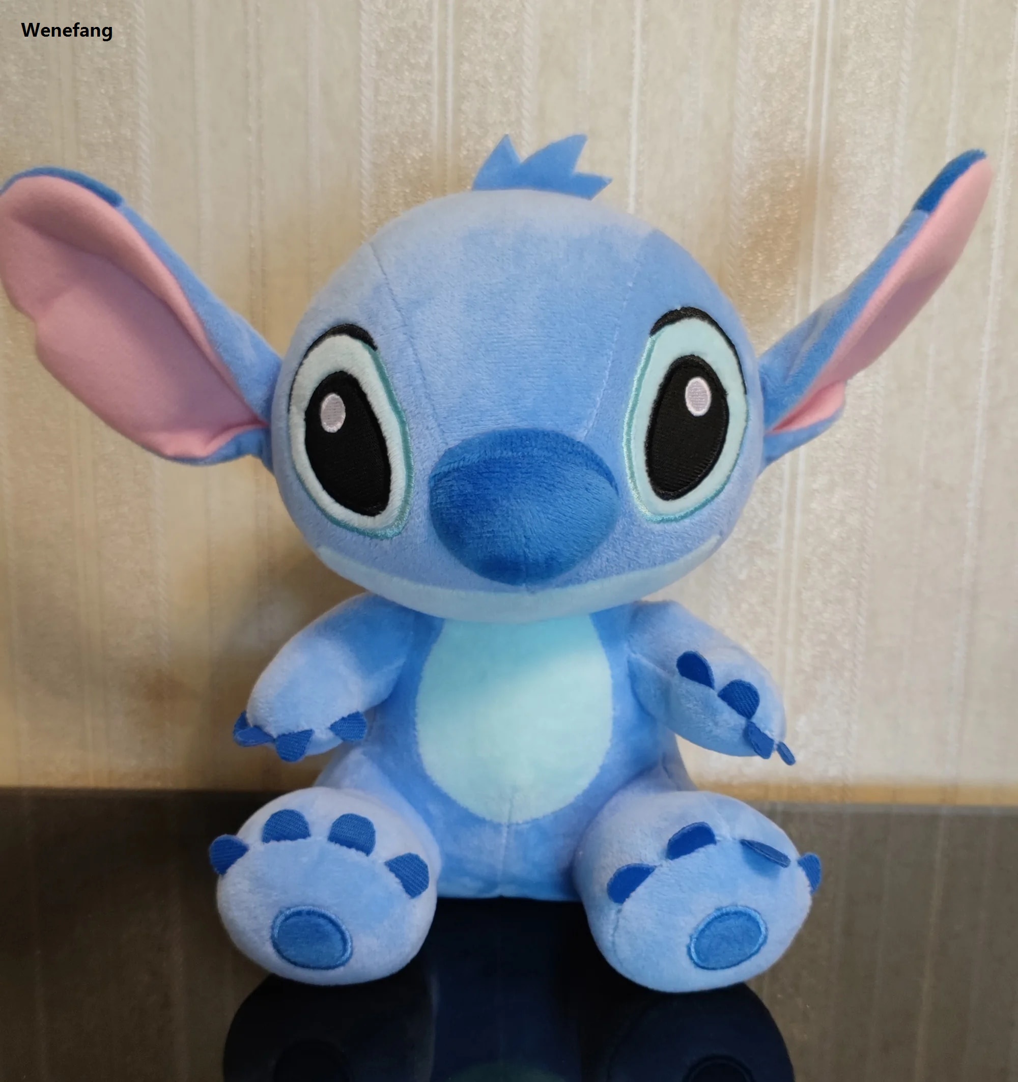 Wenefang Hot Disney Cartoon Blue Pink Stitch Plush Dolls Anime Toys Lilo and Stitch Stich Plush Stuffed Toys Christmas Gifts for Kids