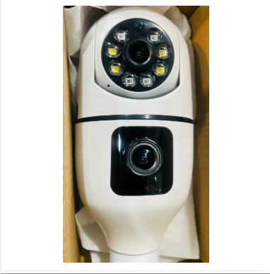 Wifi Smart Net Camera Tracking 360° Rotation 3D Panoramic Security 1080p Two Way Audio Voice Bulb Both 2MP PTZ IP Camera Night Vision CCTV