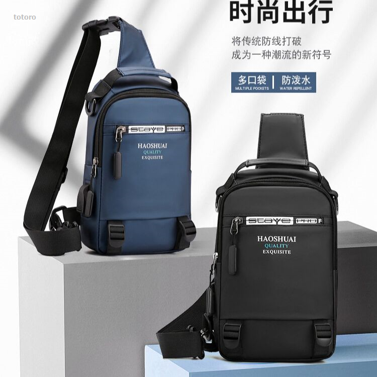 NEW totoro New OZUKO New men' chet bag Multifunctional outdoorbag High Quality Korean verion ub chet bag waterproof bag