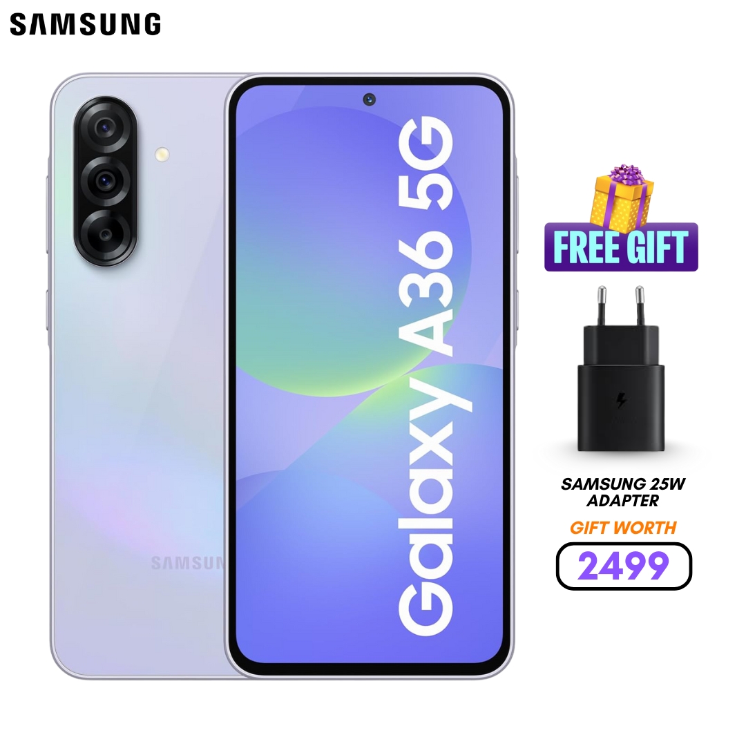 Samsung Galaxy A36 5G (8GB/256GB) | 6.7" sAMOLED 120Hz Display | Snapdragon 6Gen 3 | 5000mAh Battery