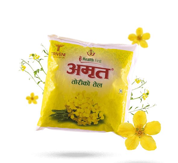 Amrit Mustard Oil 10 Lts (10 Pouch)