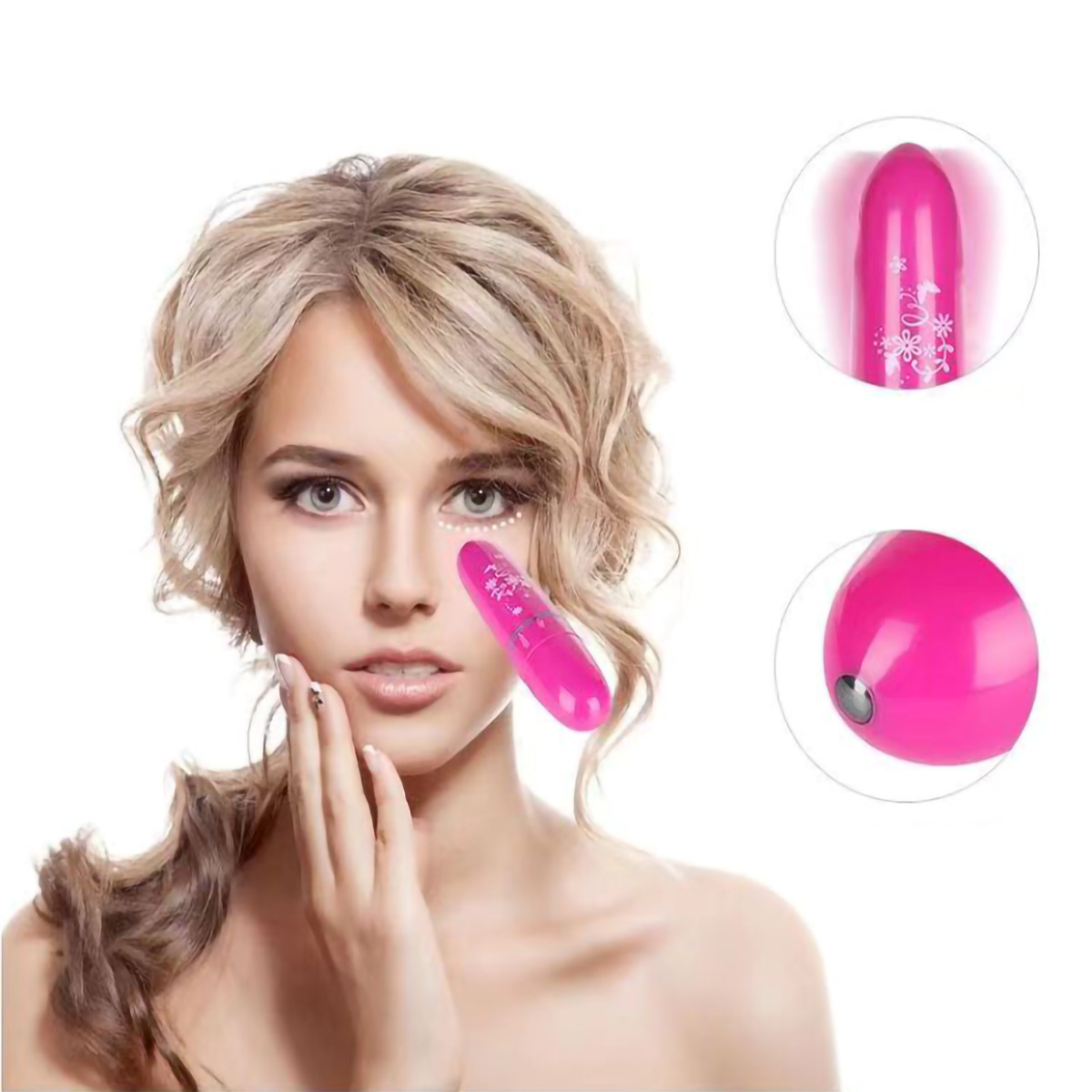 Mini Easy to carry handheld electric facial massager home care personal care massage girl massage