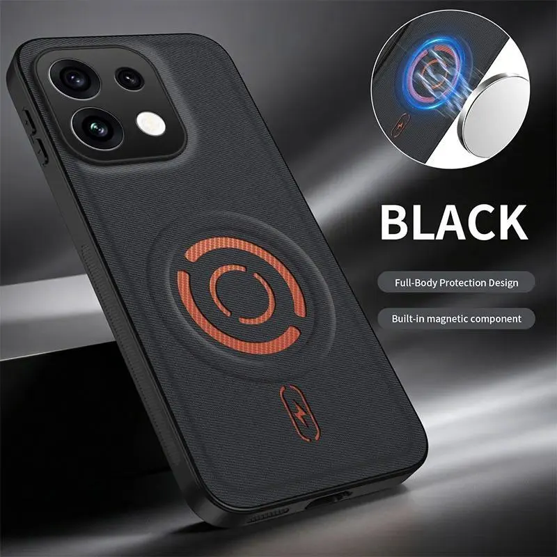 xprmy for Oppo Reno16 F case Luxury Leather Magnetic Ring Anti-Drop Phone Cover