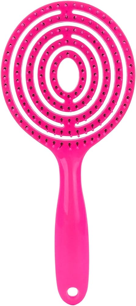 Round Shape Detangling Hair Brush