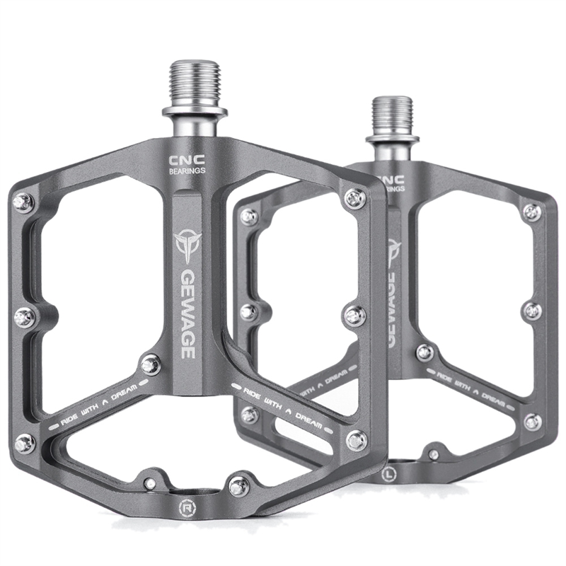 NAMUNY Titanium Aluminum Alloy 3 Bearings Bicycle Pedals Anti-Slip BMX Road Bike Pedal Cycling Sealed Bearing Bike Pedals