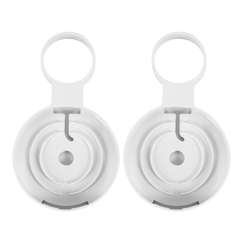 2Pcs Suitable for Audio for Nest Mini Wall Bracket Second Generation Socket Hanging Hanger Bracket-White