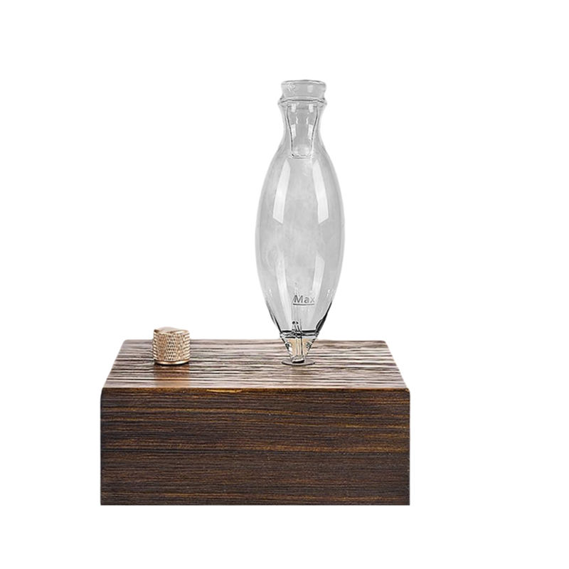 Waterless Essential Oil Diffuser Aromatherapy Fragrance Diffuser forLarge Room Bedroom Hotel Wood Cordless Mini Diffusers