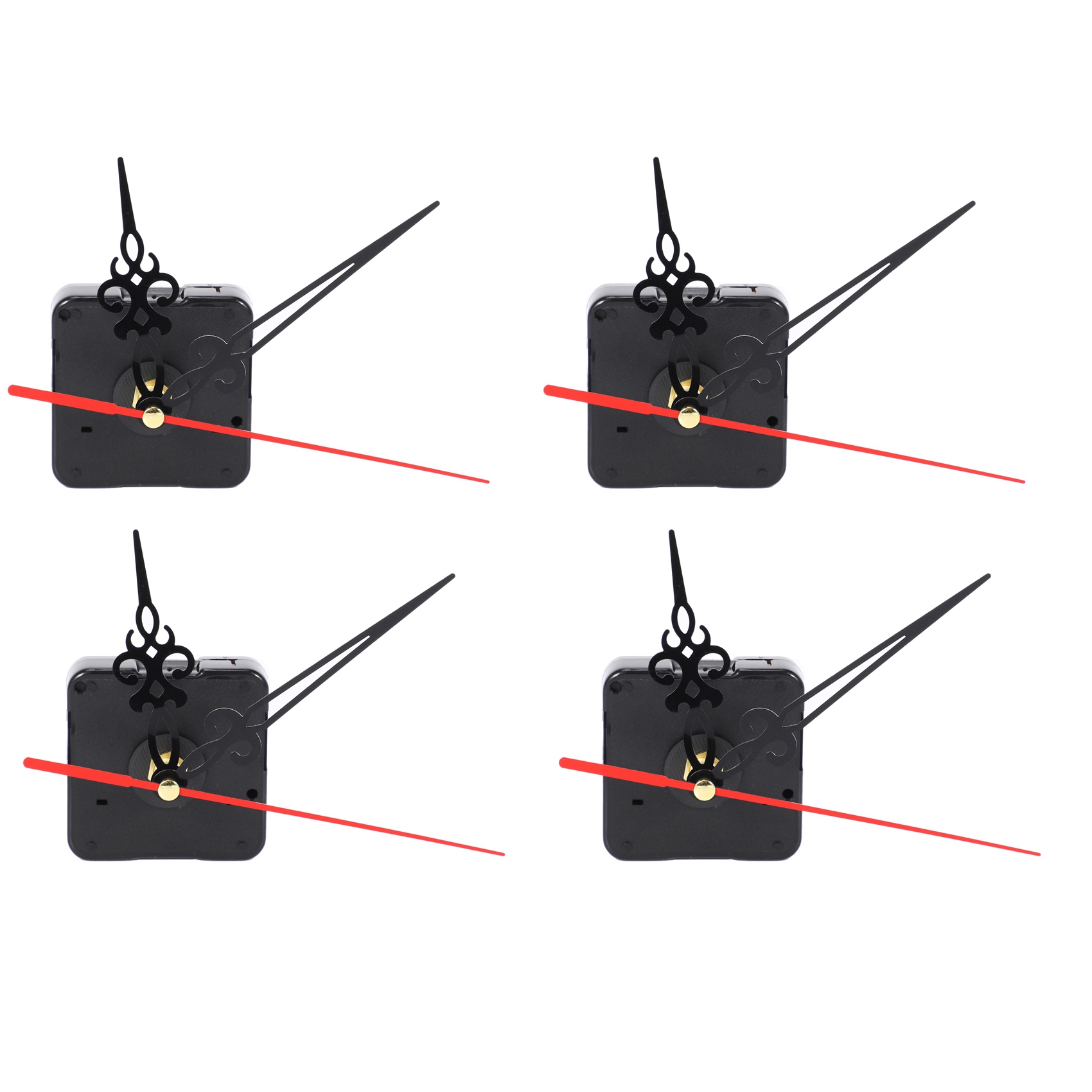 FORIDE 4X Modern Quartz Wall Clock Mechanism Movement Repair Replacement Parts