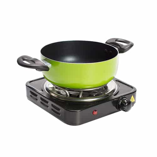 Single Burner Electric Hot Plate Stove,Stainless Steel