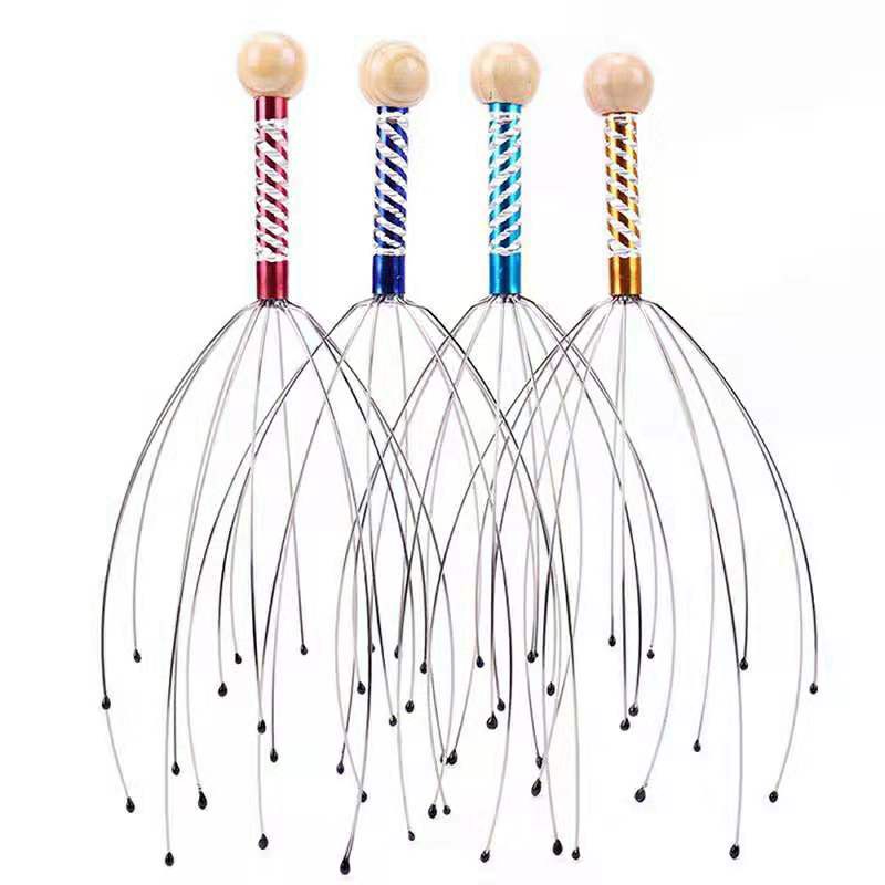 Hand Held Scalp Head Massager For Hair Growth And Pain Relief Head Scalp Massager