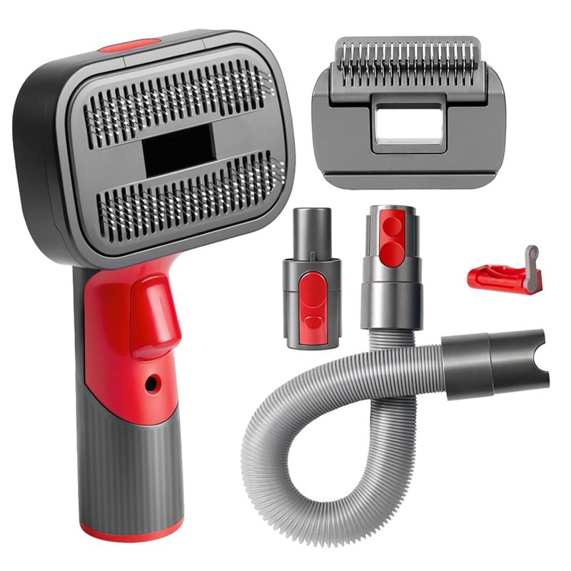 Pet Dog Hair Brush Vacuum Attachment Pet Grooming Kit for V15 V11 V10 V8 Pet Hair Removal Tool
