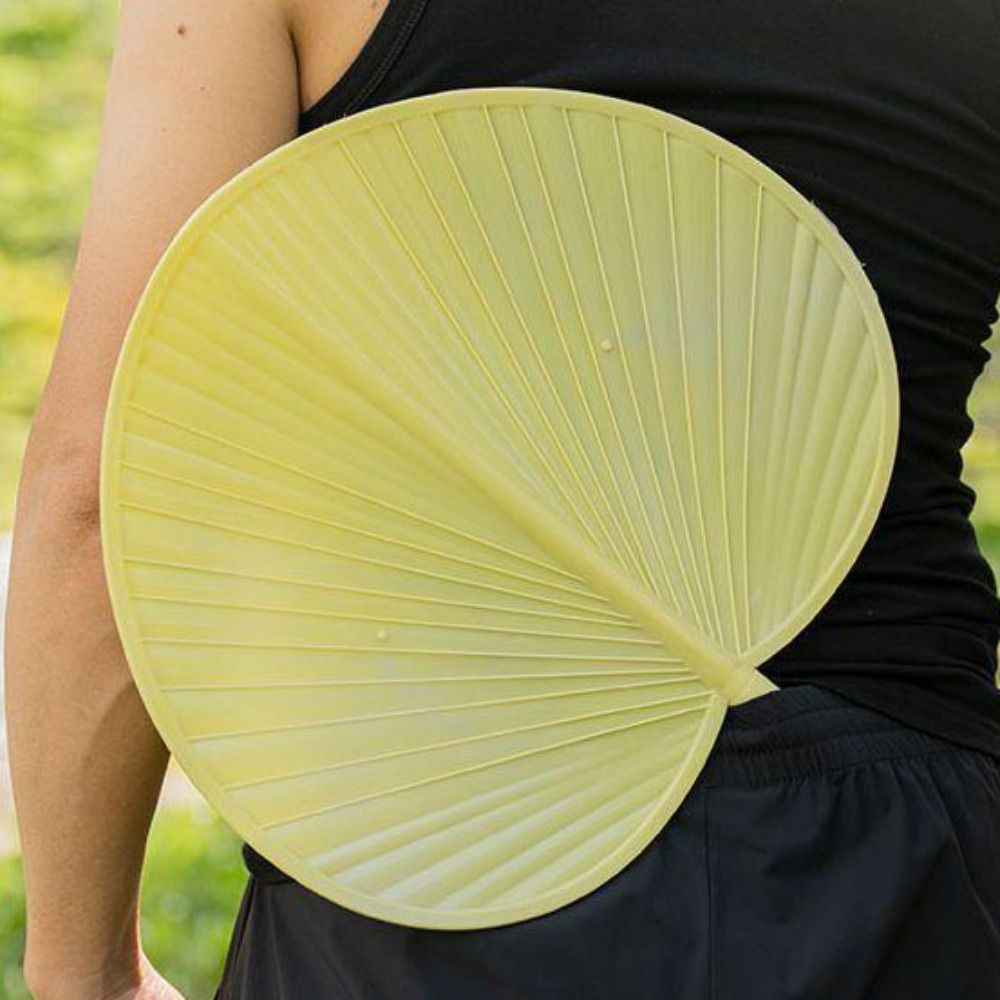 Summer Cooling Accessories Plastic Artificial Palm-Leaf Fan Large Size Thickened Cattail Leaf Fan Vintage Hand Fans Farmhouse