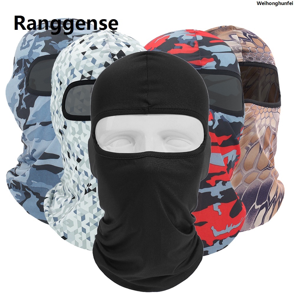 WeihonghunfeiSales promotion Outdoor Cool Sunscreen Balaclava Motorcycle Face Mask Lycra Moto Biker Wind Cap Mask Stopper Windproof Bicycle Cycling Headgear 2025 New