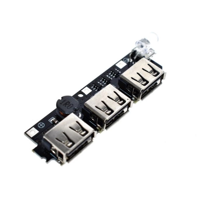 Power bank 1pcs of Micro USB 5V 2.1A Boost Converter (Fast Charging) Step-Up Power Module Lithium Battery Charging