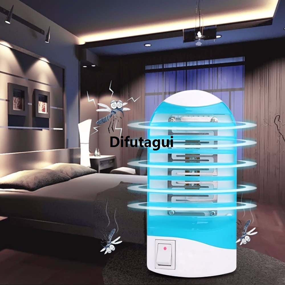 Difutagui 1Pcs Night Sleep Anti Mosquito Repellent Mosquito Killer Lamp Affordable Bug Zapper Mosquito Trap Fly Insect Killer Random Color