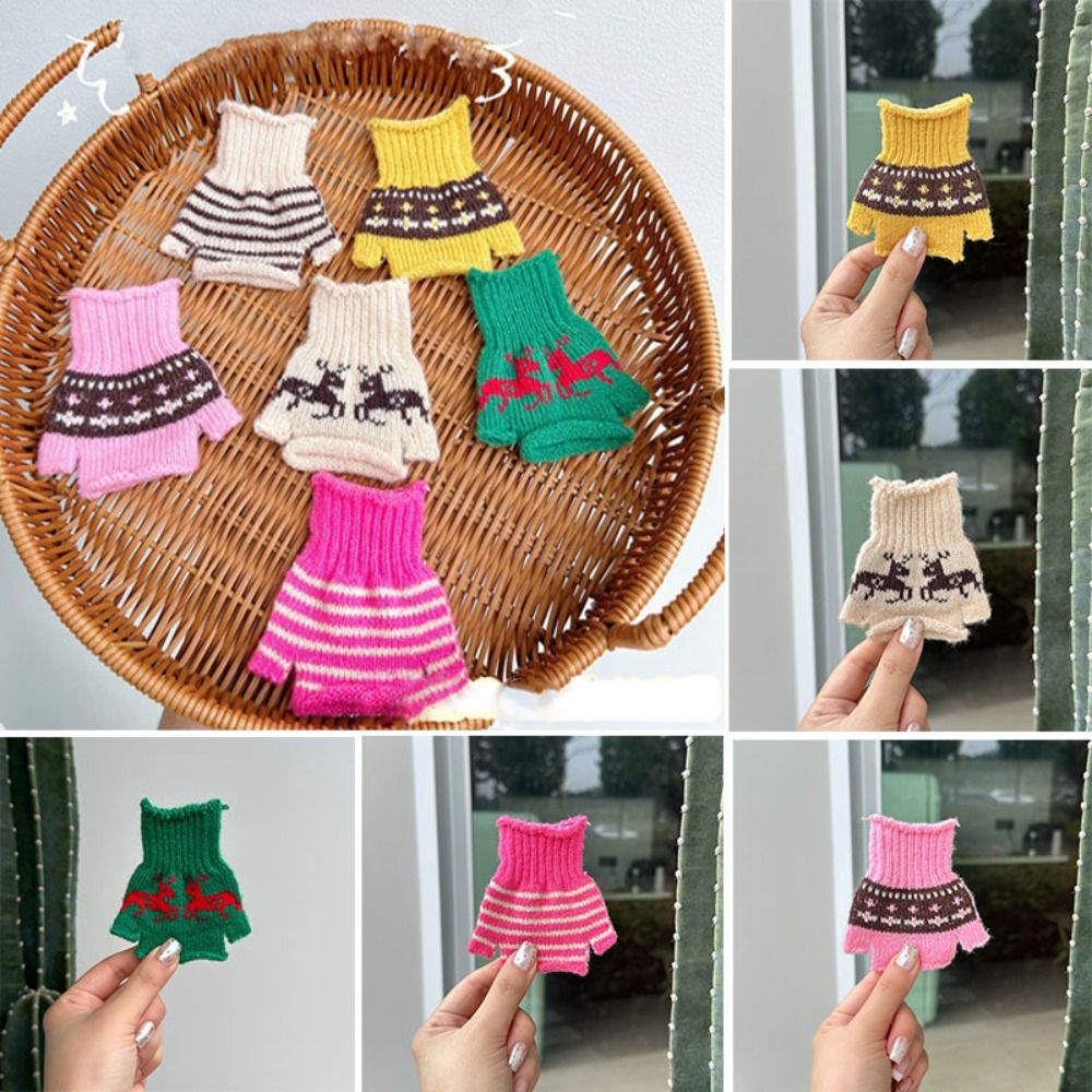 High Quality Fashion Doll Sweaters Winter Multistyles Knitted Coat Sweaters Outfits for 15cm Cotton Doll/for Idol Dolls