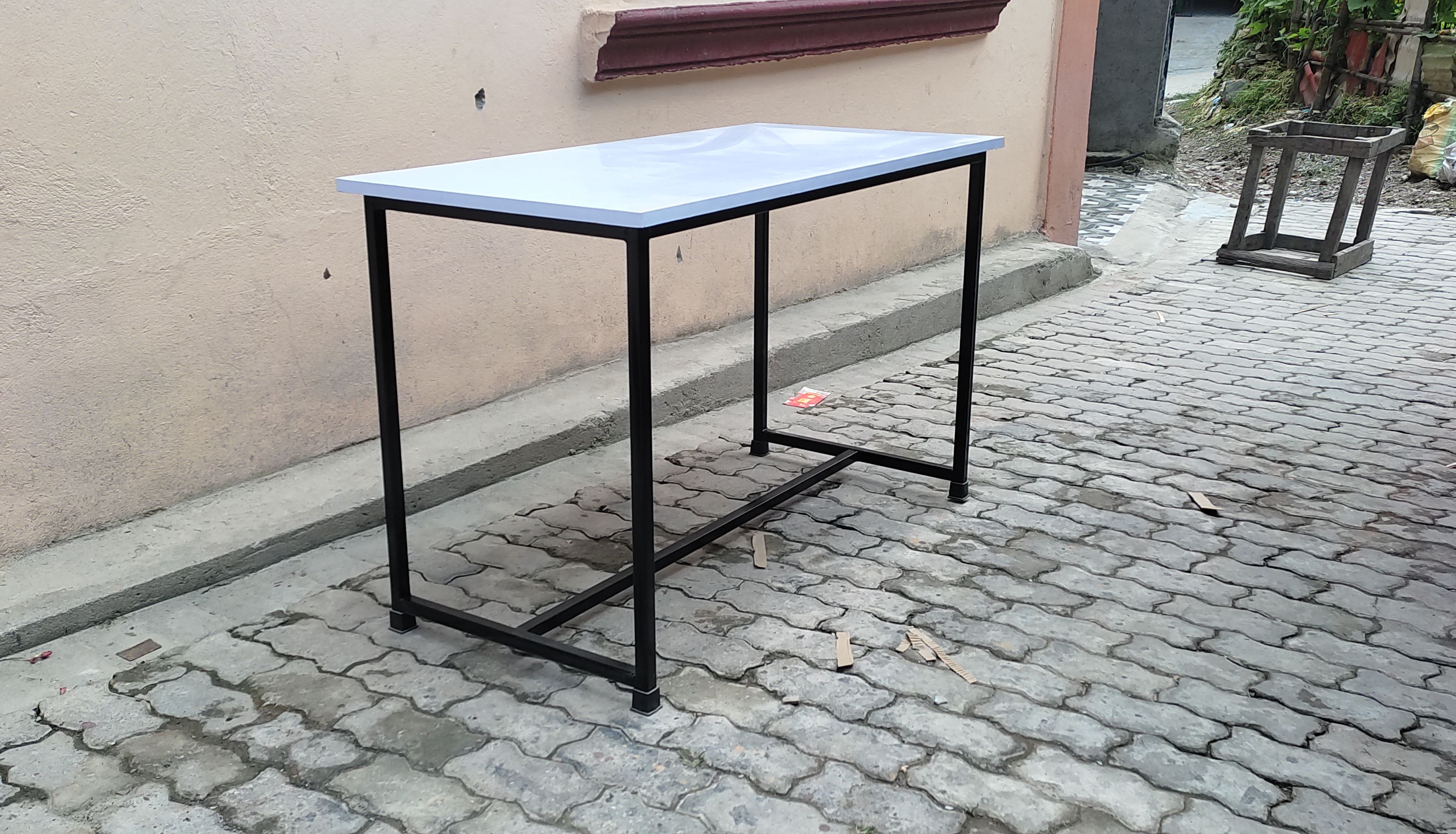 JBFurniture- Metal Desk/Study Table For Home/Office Purposes