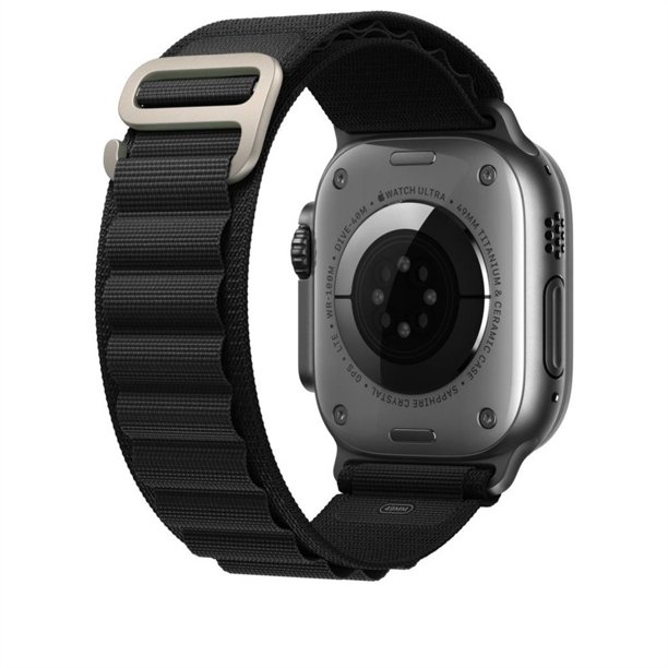 Alpine Loop for iWatch Bands 49mm 42mm 44mm 45mm ,Textile Nylon Rugged Alpine Loop With Metal G‑Hook for iWatch Ultra/SE/ Series 8/7/6/5/4/3/2/1