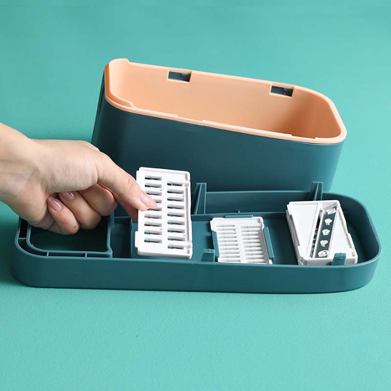 Multifunctional Rotate Vegetable Cutter With Drain Basket Kitchen Veggie Fruit Shredder Grater Slicer Drop Shipping
