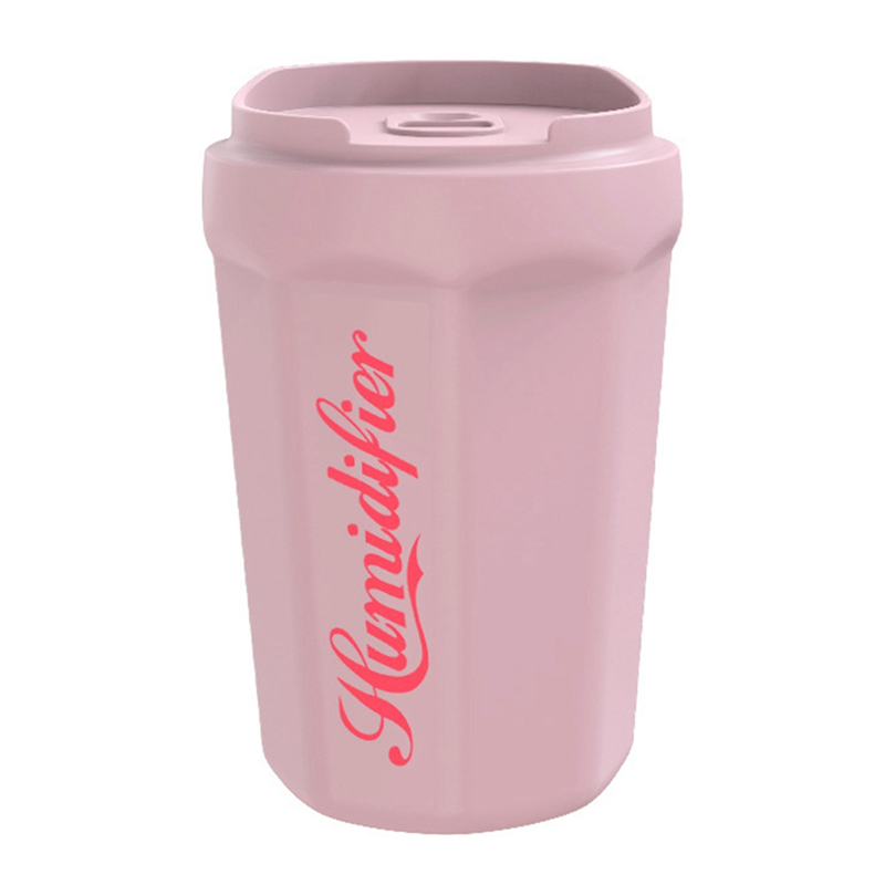 2Pcs Car Humidifier Bedroom Home USB Desktop Heavy Fog Mini Small Portable Air Humidifier Pink