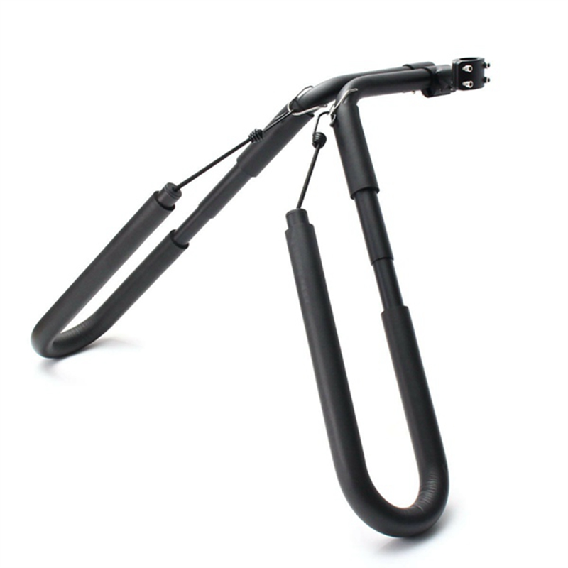 Surfboard Bike Rack Black Aluminum Bike Surf Carrier Bike Wakeboard New Side Kiteboard Bracket to Seatpost