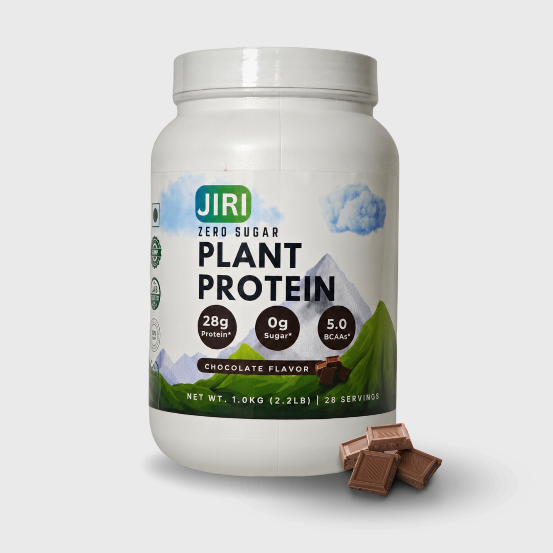 Jiri Nutrition Zero Sugar Plant Protein 1kg - Vanilla Flavor