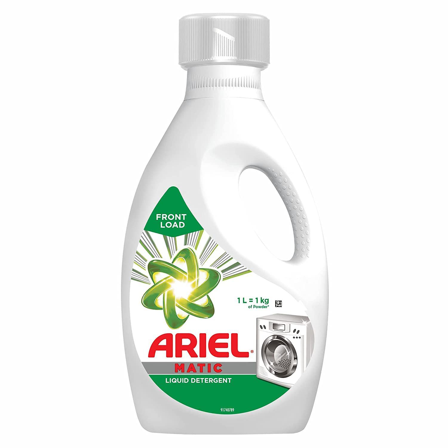 Ariel Matic Liquid Detergent Front Load 1L (Equivalent to 1Kg Powder)