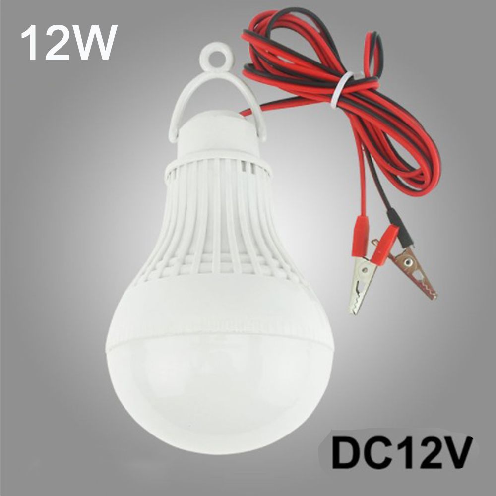 Hanging Portable Clip Outdoor Clip Light Camping Lamp 12V Bulbs Hunting Lantern