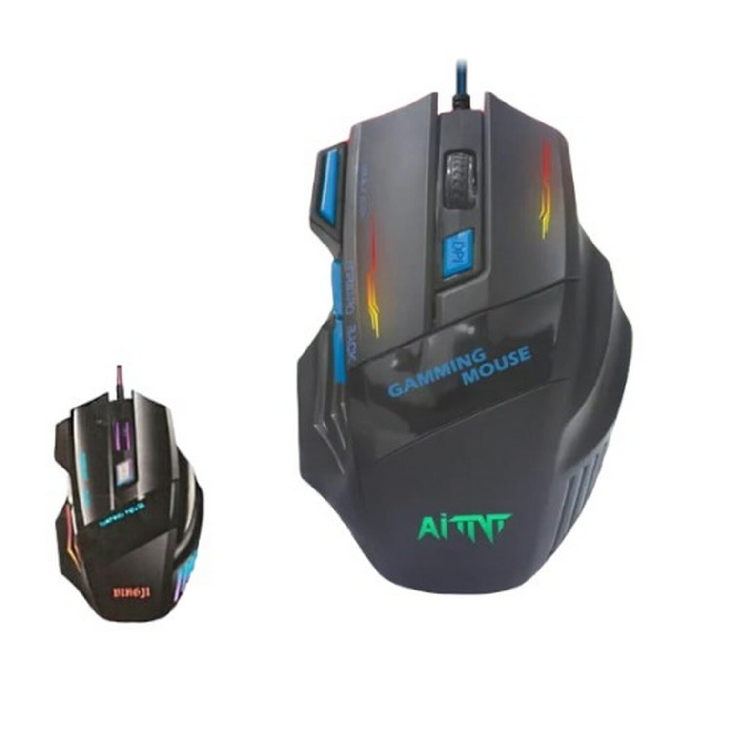 Fighter X6S RGB Gaming Mouse Up To 3200 DPI 7 Color