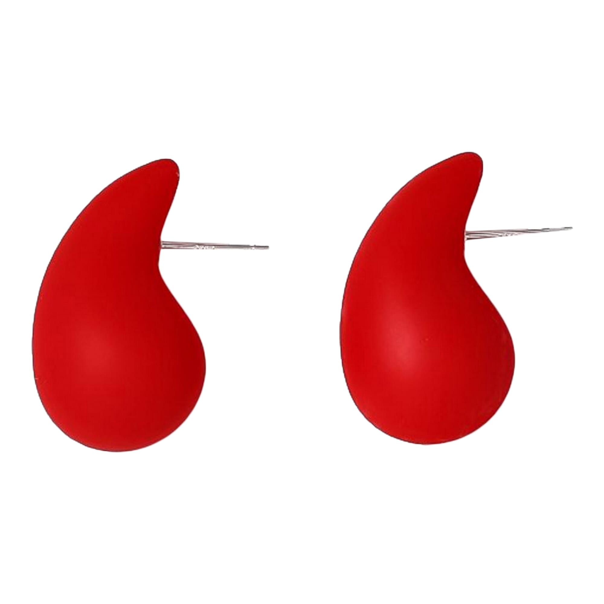 Enacolor Exaggerate Fashion Candy Color Water Drop Earrings for Girl New Jewelry