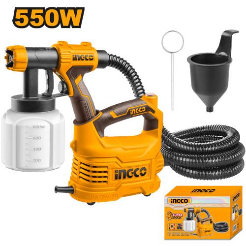 INGCO 550W Paint Spray Gun With 1Pcs Shoulder Strap SPG5008