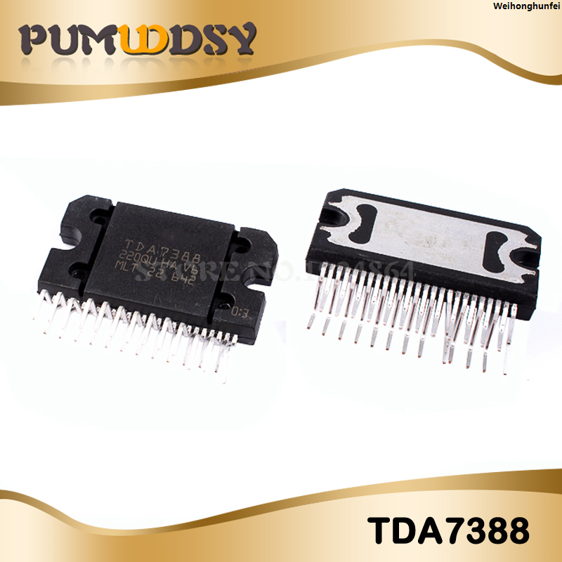 WeihonghunfeiSales promotion Original amplifier TDA7388] released [hot new product 2PCSZIP25TDA7388AZIP442W four-bridge car radio new IC High Quality