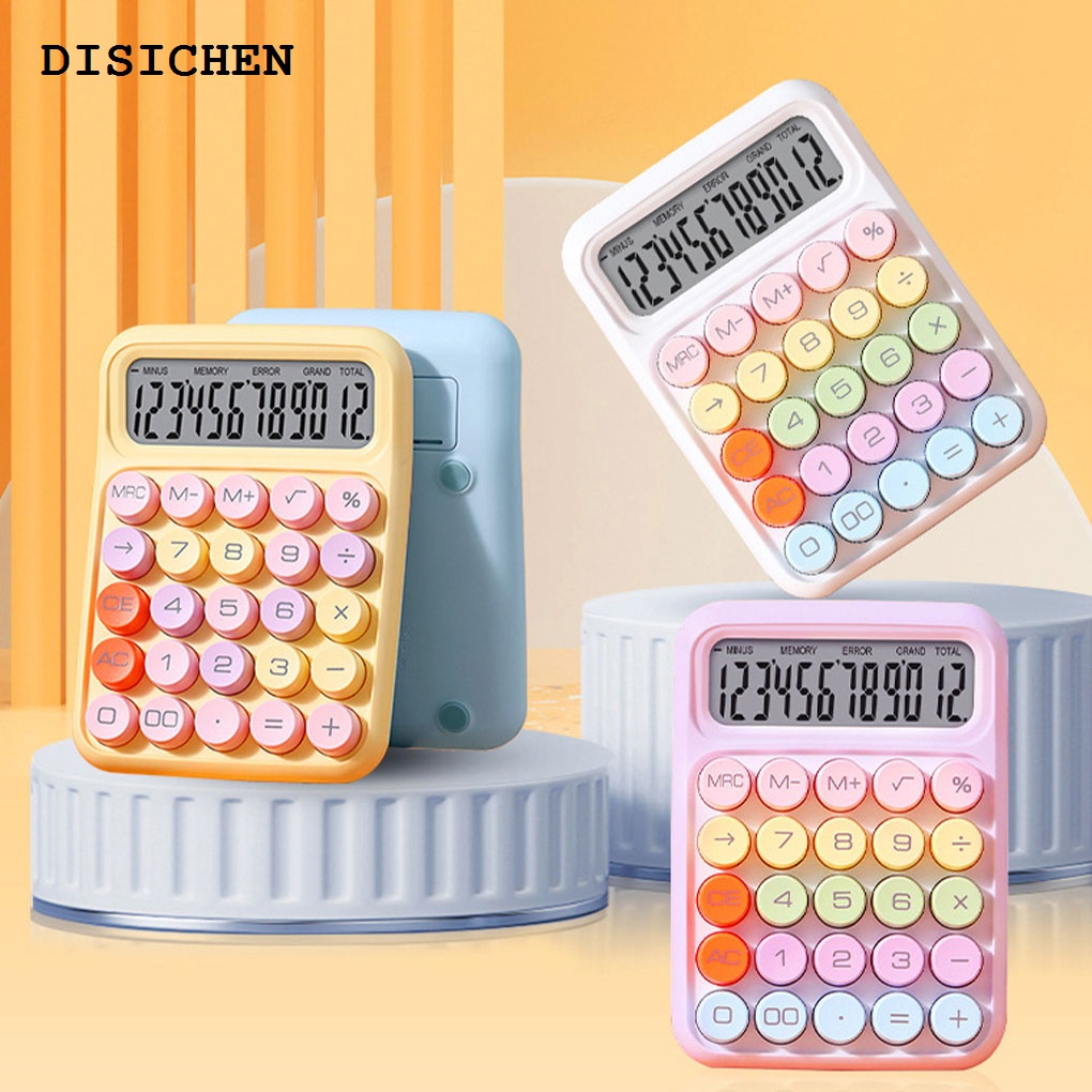 DISICHEN Luxury Portable Calculator For Office - Efficient And Accurate Time-saving Effortless Accounting Calculator