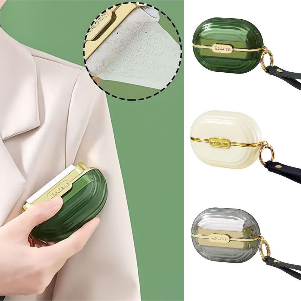 Travel Essentials Portable Double-Sided Lint Roller Extra Sticky Mini Pet Hair Remover Reusable Easy To Carry Clothes Depilators Bag