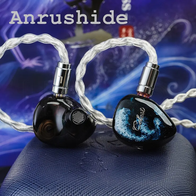 Anrushide Kinera Celest Relentless 1DD+6BA Hybrid In-Ear Monitor Earphones Bargain price Wired Hybrid Headphone with 3.5mm+4.4mm Interchangeable Plugs