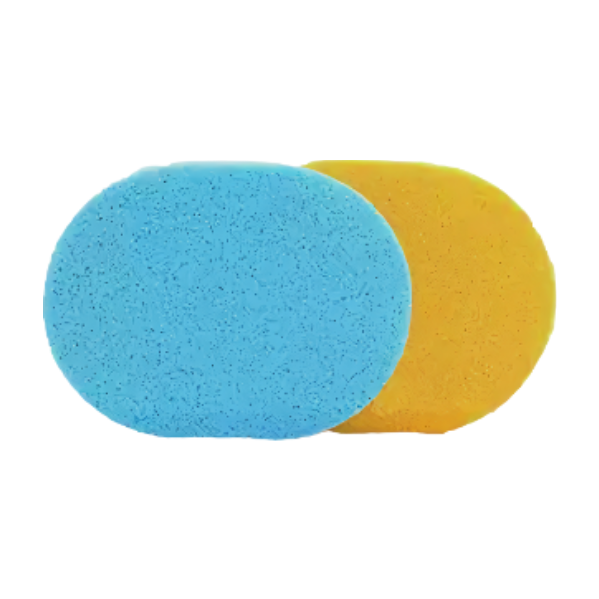 Face Wash Pad Puff -Facial Cleaning Wash Pad Puff Sponge (Set Of 2)