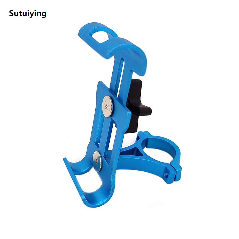 Sutuiying Bicycle Mobile Phone Holder Aluminum Alloy Navigation Bike Phone Bargain price Holder for MTB Road for iphone Samsung Xiaomi Stand Accessories
