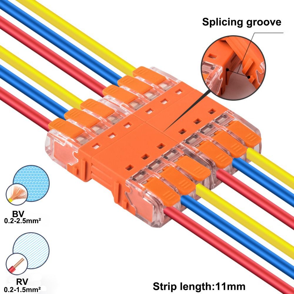 Docking Mini Quick Terminal Block Universal Compact Wire Connector Compact Splice Electrical Connectors Electrical