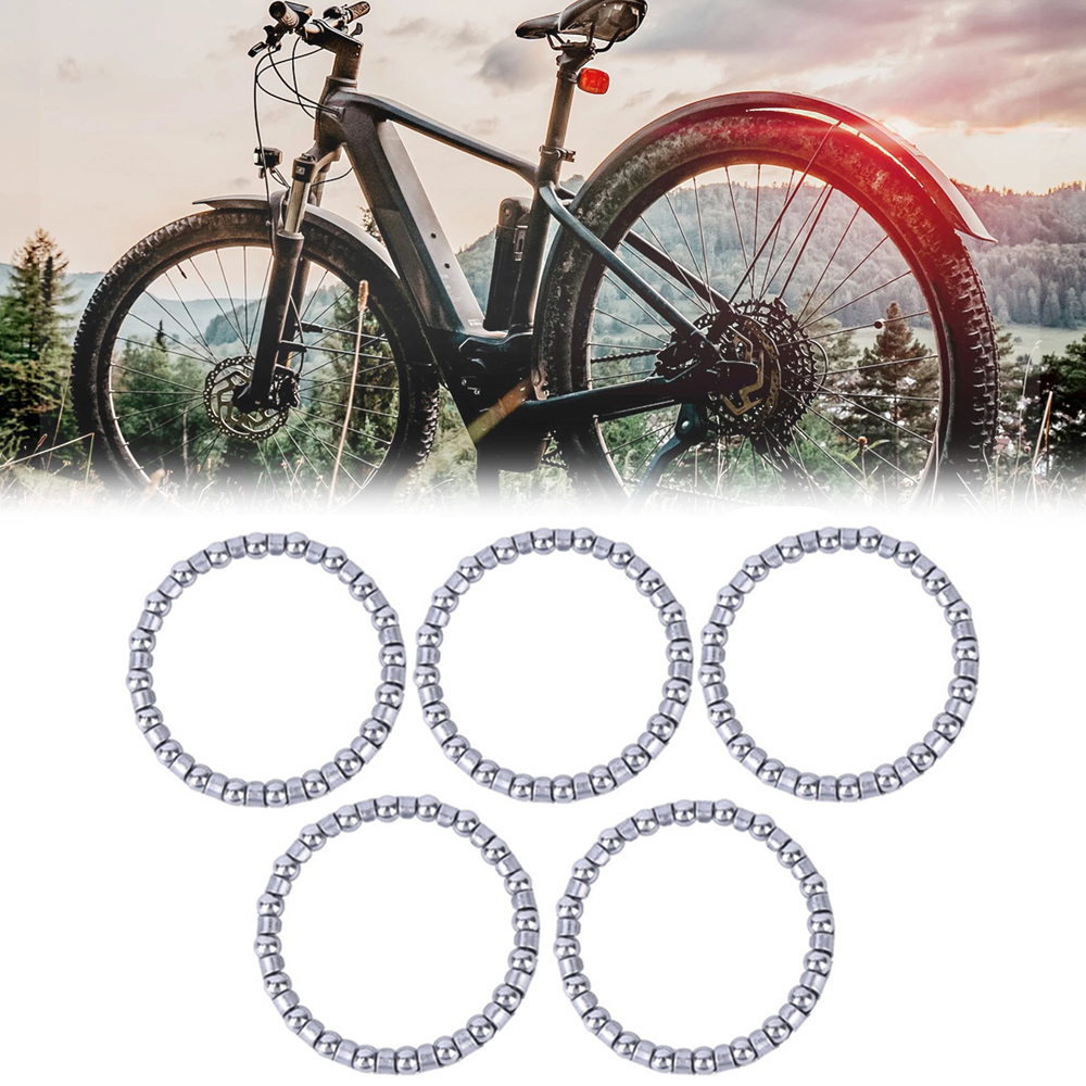 2Pcs Bicycle Bike Headset Caged Ball Bearing Frame Front Fork Rear Pearl Retainers Race Cycling Bicicleta Parts