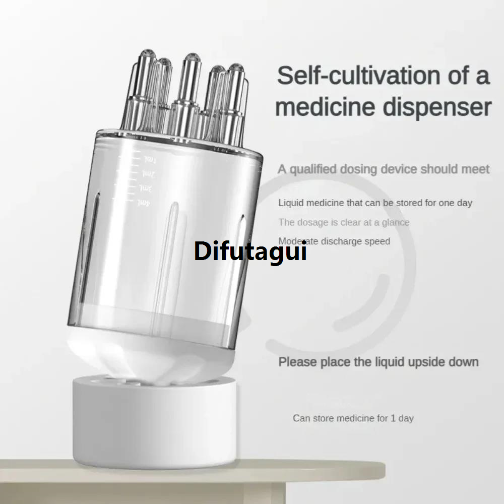 Difutagui Tool guide bottle device massage scalp mini device apply scalp liquid High Quality comb brush oil apply liquid comb massager hair conditioner