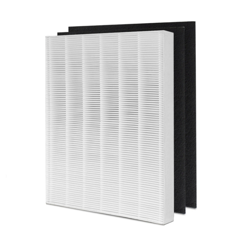 9Pcs Air Purifier Replace HEPA & Carbon Filter Set AP1512HH Fit for AP-1512HH 1512