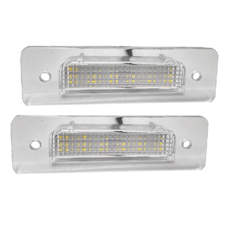 Car Rear LED License Plate Light for E30 E12 E28 E24 E23 E26 Car Parts 63261372766 63261354665