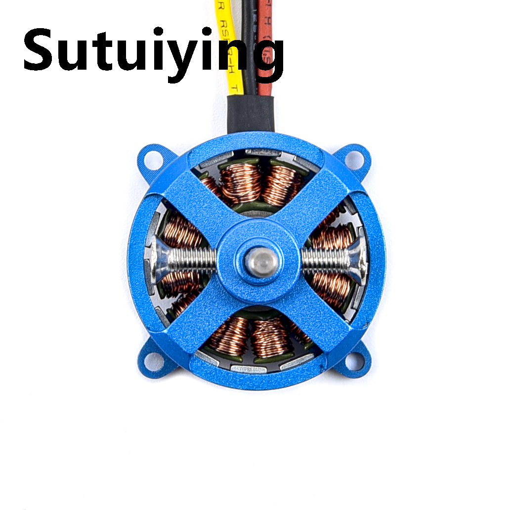 Sutuiying L2204 2204 1800KV KV1800 Brushless Motor Support 2-3s + 12A Portable Simonk ESC For RC Fixed-wing Aeroplane Airplane KT F3P