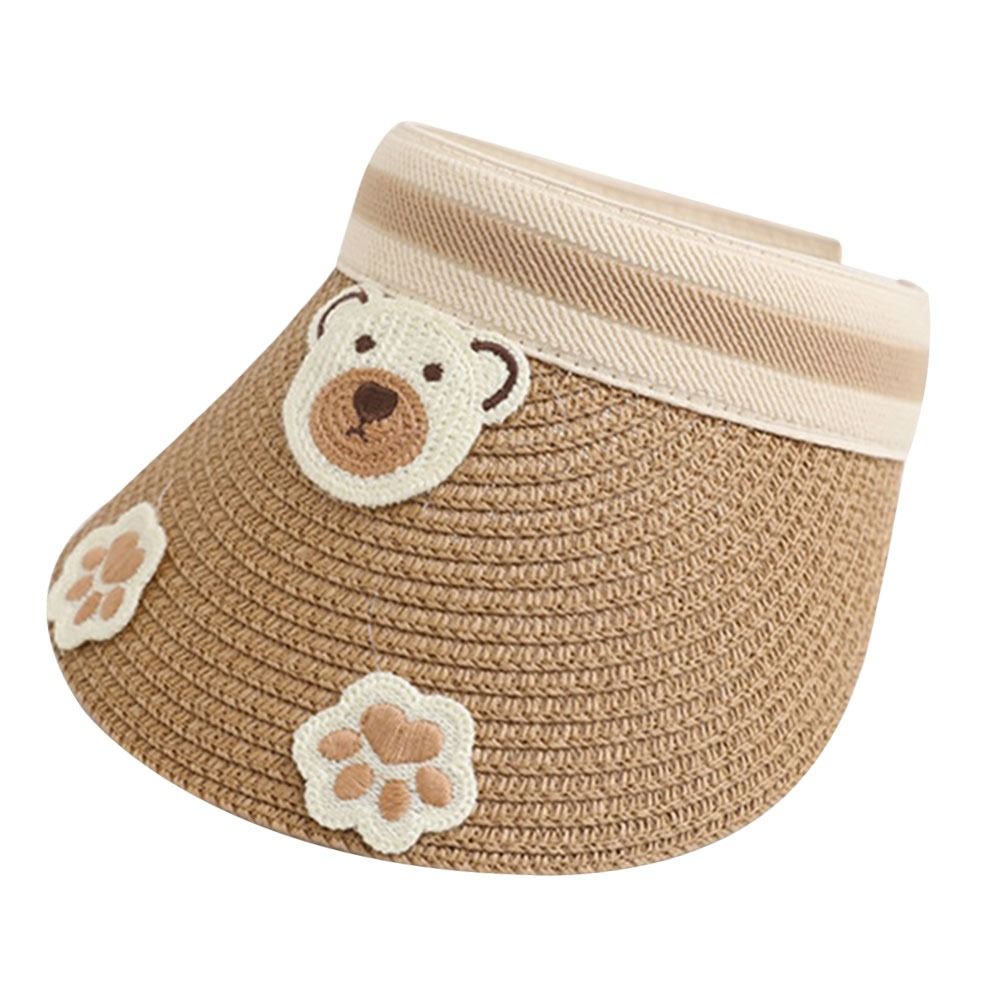 Portable Breathable Kids Sun Hat Cartoon UV Protection Beach Hats Summer Cute Visor Infant