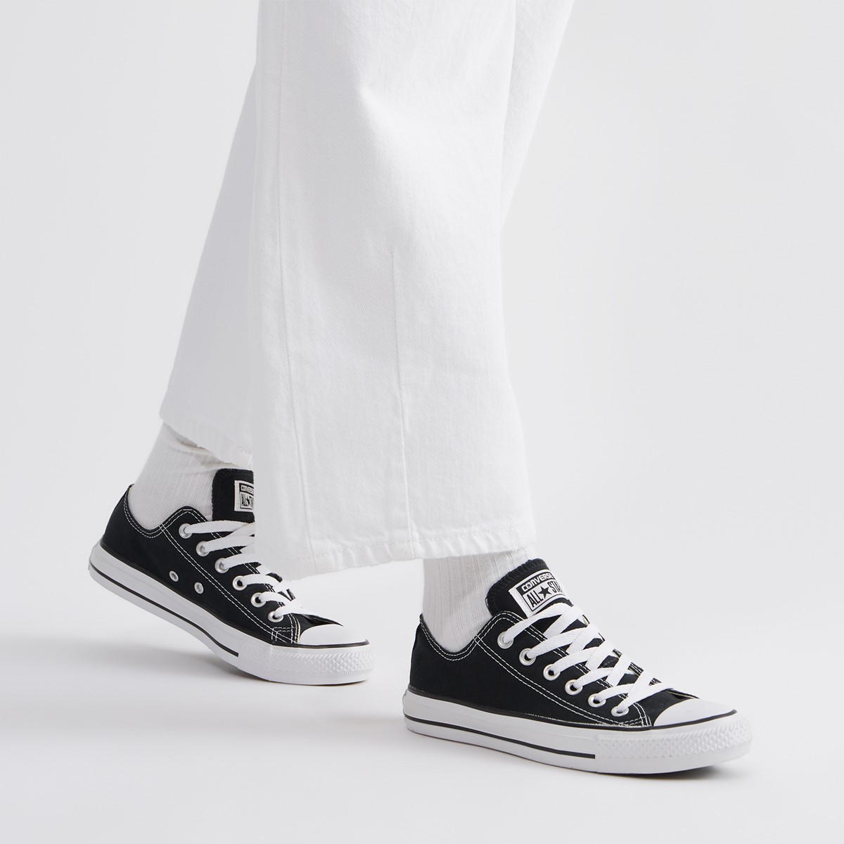 Chuck Taylor All Star OX Low Black and White Men by Comfort Corner - image 1