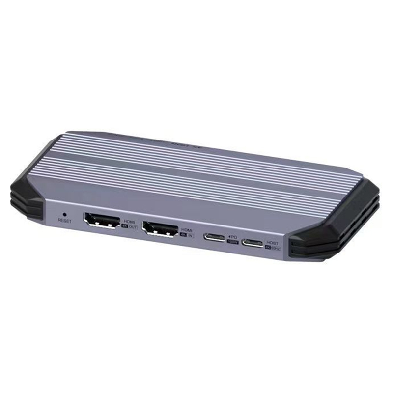 Video Capture Card Support RGB & HDR & VRR 4K 60Hz forPS5/4 Switch Camera PC Streaming andGaming