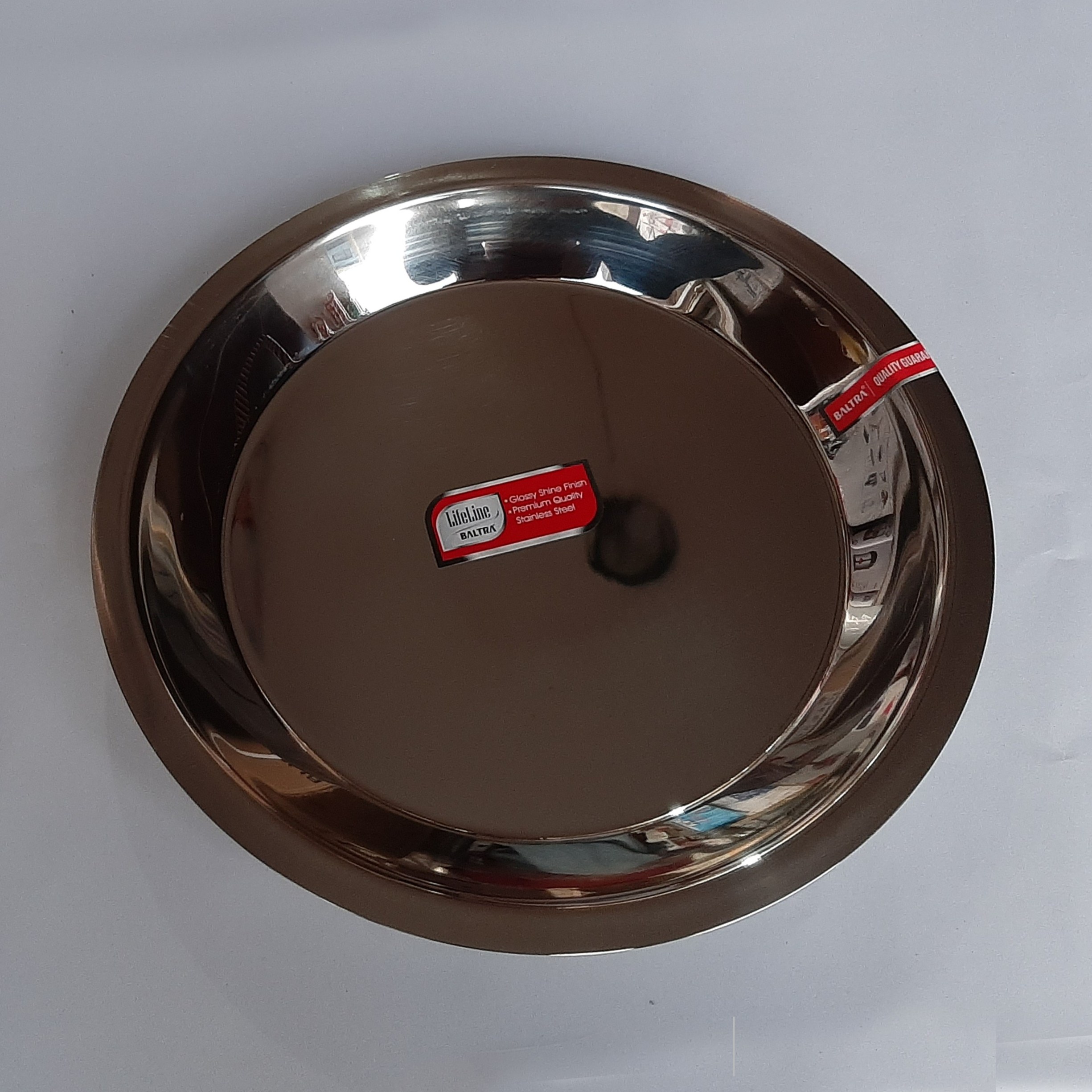Baltraa - Stainless - Steel - Plate - Jasper - 12 inch