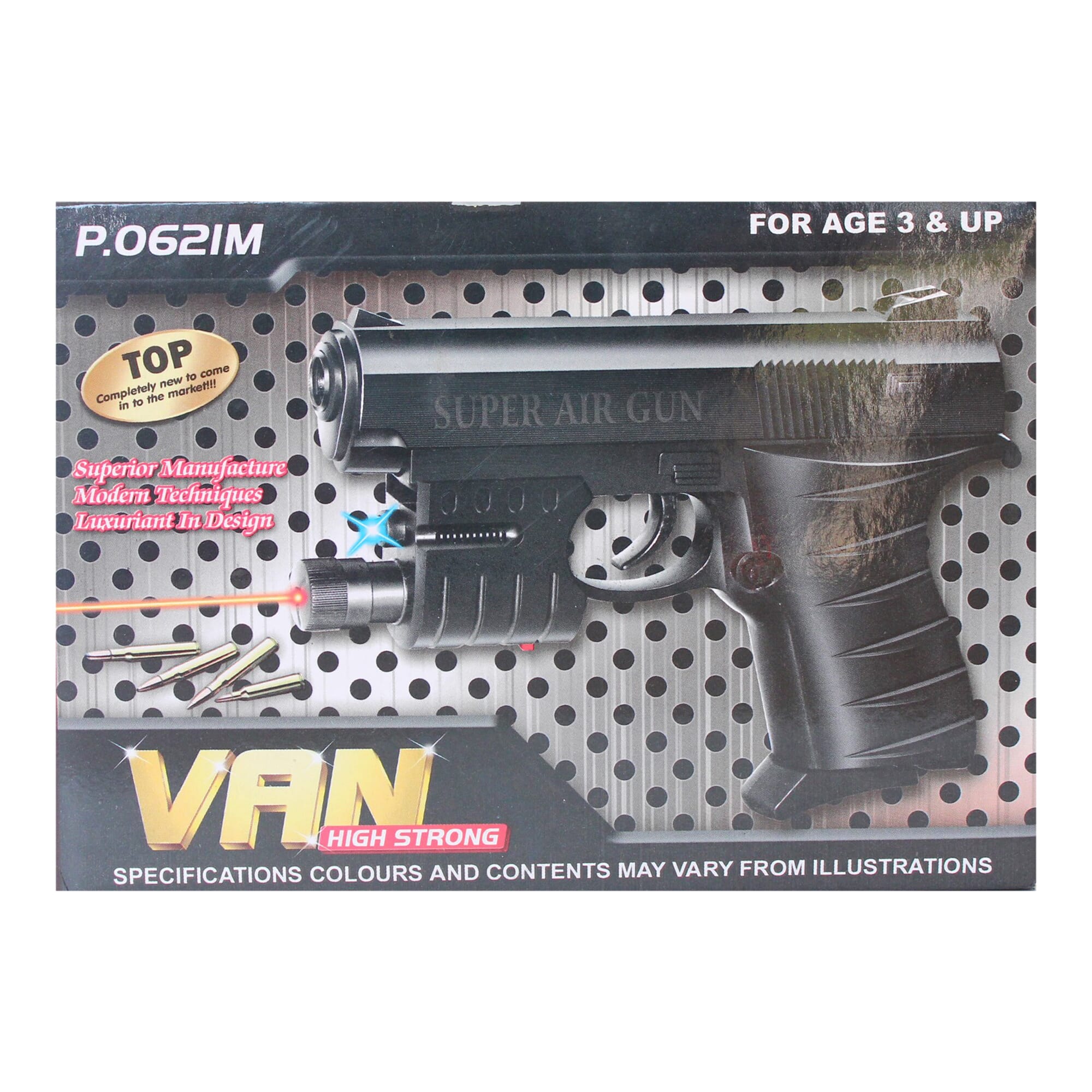 Bullet Gun Toys With Laser Light